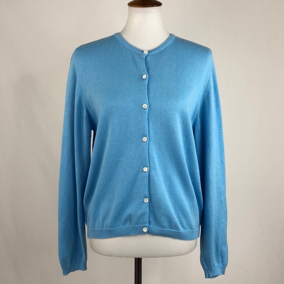 Lilly Pulitzer Sweaters - Lilly Pulitzer Periwinkle Button Front Sweater